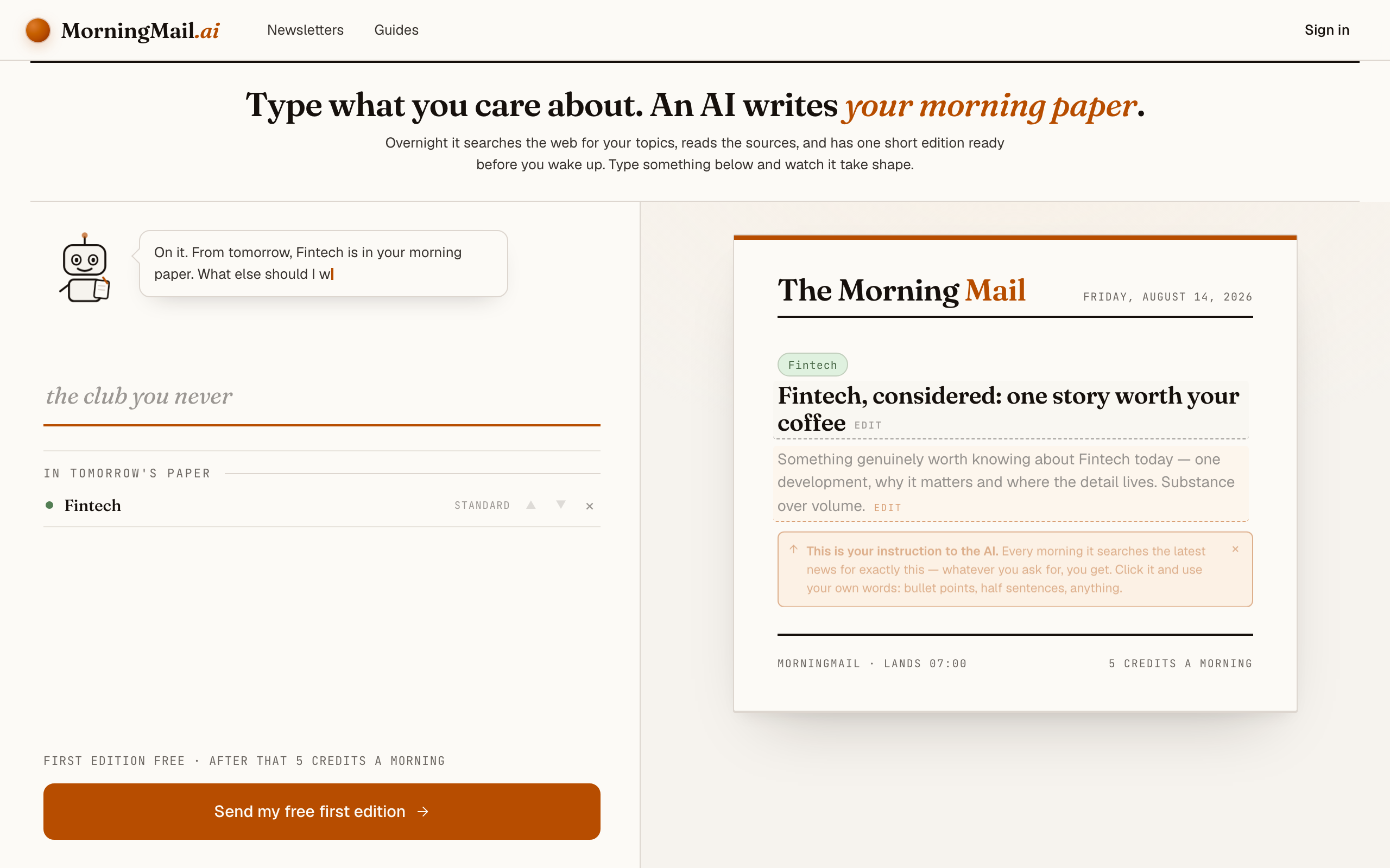 How to Get Daily Fintech News as a Product Manager — Regulation, Rivals and Rounds in One Email — Fintech · Industry brief